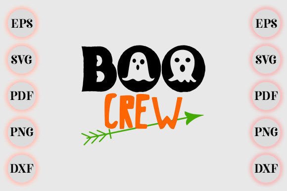 Boo Crew Helloween Funny Gifts Graphics for Creative Publishers