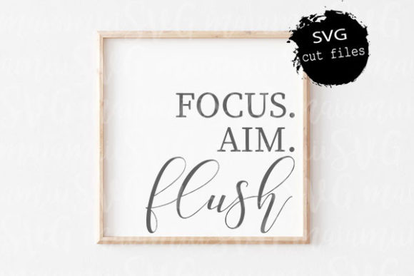 Focus Aim Flush Svg: A Graphic Asset for Branding and Crafts