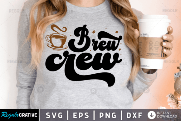 FREE Brew Crew Svg Design for Crafts and Graphics